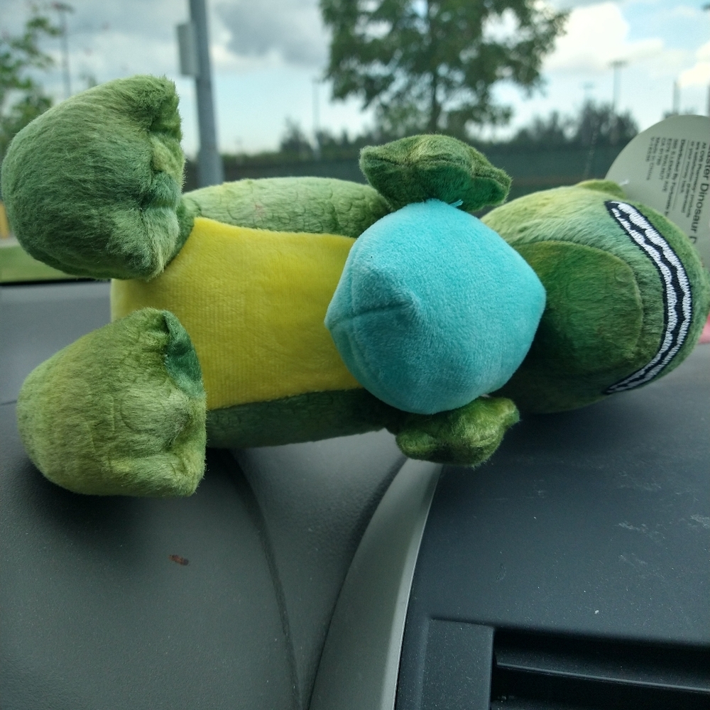 Pet EASTER DINOSAUR DOG TOY SQUEAKS 8" - Picture 7 of 10